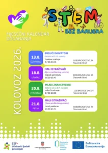 Kolovoz je rezerviran za besplatne ljetne STEM radionice!☀️🌊 Pogledajte raspored radionica i prijavite se putem poveznice. Čekaju vas nova znanja, zabava i ljetne avanture za sve sudionike. ⛱️ Projekt „STEM bez barijera“ (SF.2.4.06.04.0074) sufinanciran je sredstvima Europske unije iz Europskog socijalnog fonda plus, u okviru poziva „Jačanje kapaciteta organizacija civilnog društva za promociju STEM-a“ . Izneseni stavovi i mišljenja isključiva su odgovornost autora.
